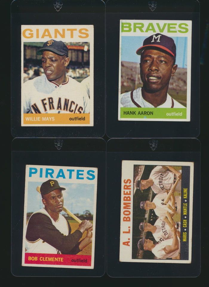 1964 Topps Mid-Grade Complete Set Break #16 (LIMIT 25) with 20 Bonus Spots in '58 Auto Break