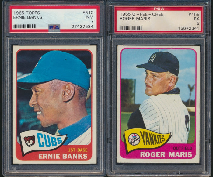 1965 Topps Baseball Mid-Grade Complete Set Break #18 (Limit 25)