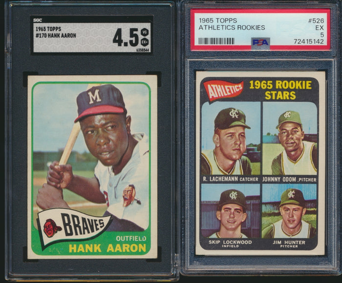 1965 Topps Baseball Mid-Grade Complete Set Break #18 (Limit 25)