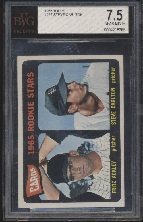 1965 Topps Mini-Mixer ~ (15 Spots, LIMIT Removed) ~ Featuring Carlton RC BVG 7.5