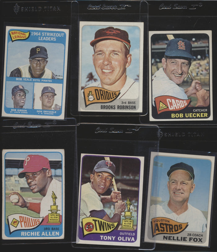 1965 Topps Mini-Mixer ~ (15 Spots, LIMIT Removed) ~ Featuring Carlton RC BVG 7.5