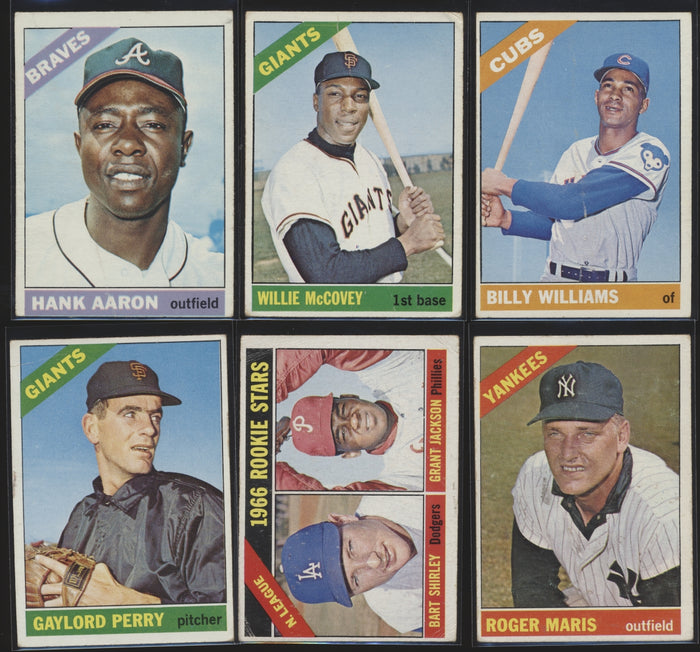 1966 Topps Baseball Low to Mid-Grade Complete Set Group Break #6 (10 Spot Limit)
