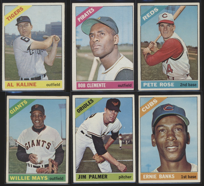 1966 Topps Baseball Low to Mid-Grade Complete Set Group Break #6 (10 Spot Limit)