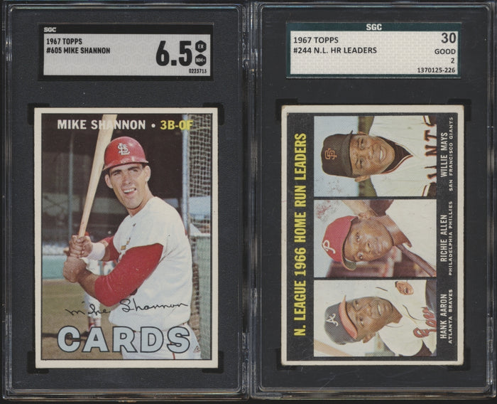 1967 Topps Baseball Low to Mid-Grade Complete Set Group Break #9 (Limit removed)