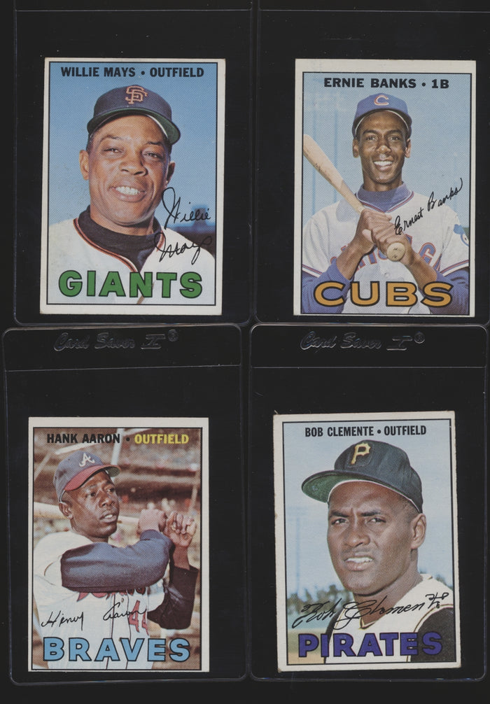 1967 Topps Baseball Low to Mid-Grade Complete Set Group Break #9 (Limit removed)