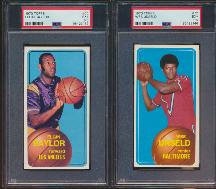 1970 Topps Basketball Complete Set Group Break #2 (Limit 10) with 5 BONUS Mega Mixer Spots