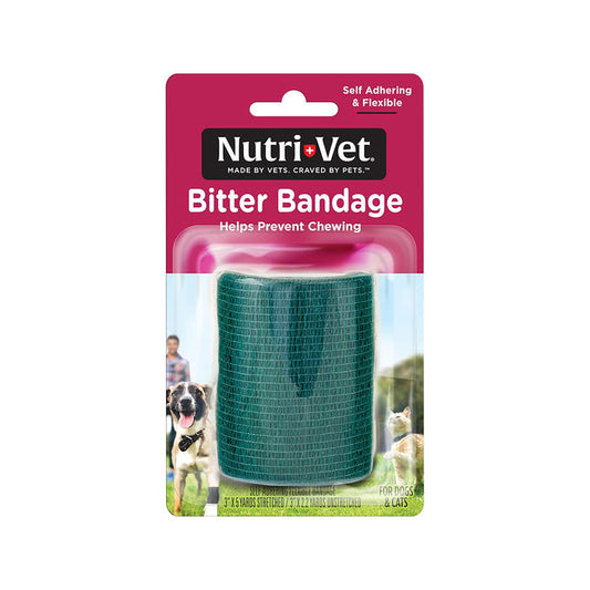 Green 2" Bitter Bandage Self Adhering Wrap