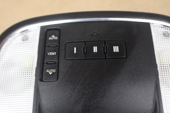 2015-2023 Dodge Charger Scat Pack OEM Overhead Console W/ Homelink W/ Sunroof