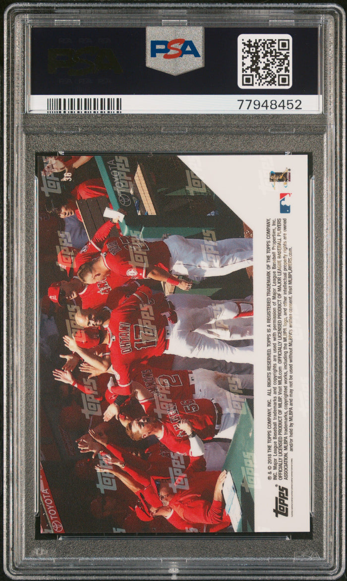 2018 Topps Now  Shohei Ohtani #36  Psa 10