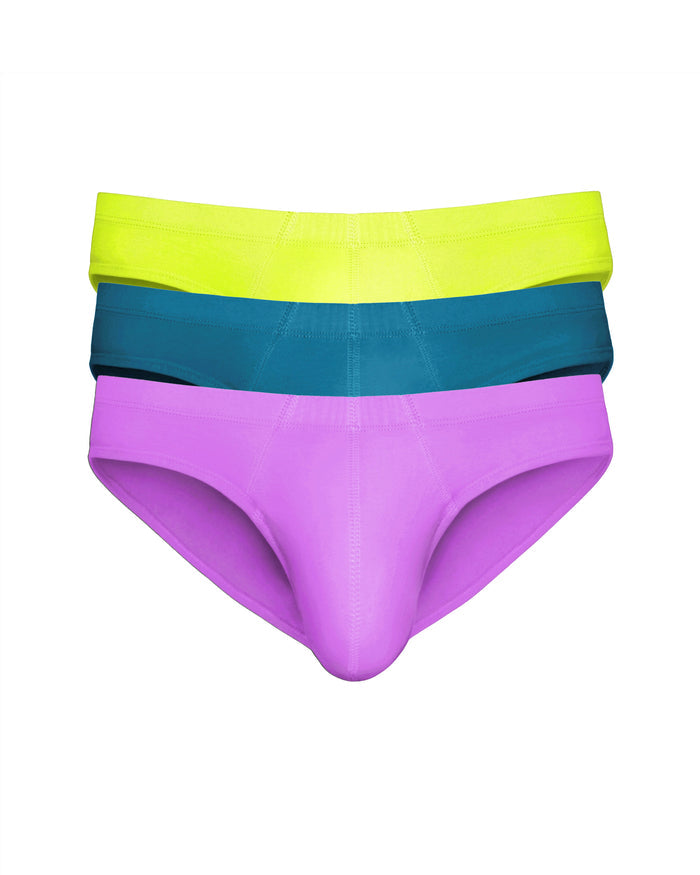 3-PACK ACTIVE PERFECT FIT MICRO BRIEFS