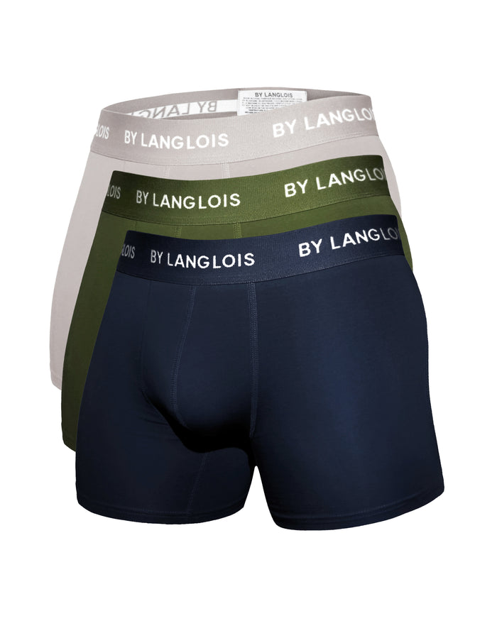 3-PACK ESSENTIAL PERFECT FIT BOXER BRIEFS