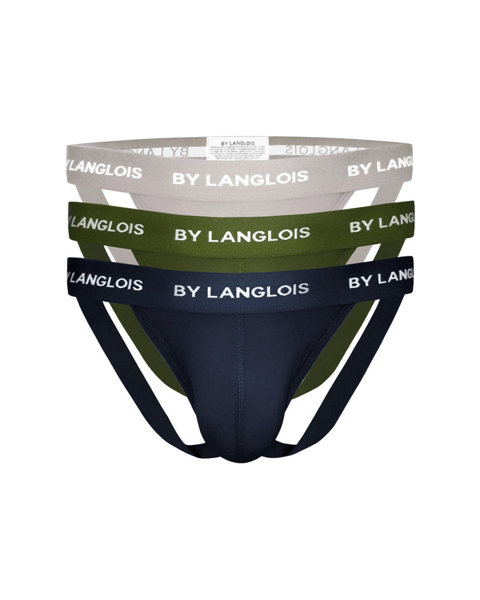 3-PACK ESSENTIAL PERFECT FIT JOCK STRAPS