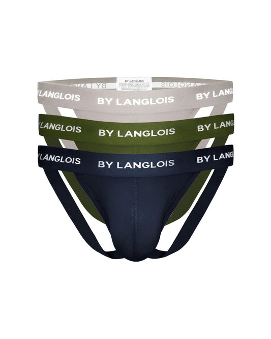 3-PACK ESSENTIAL PERFECT FIT JOCK STRAPS