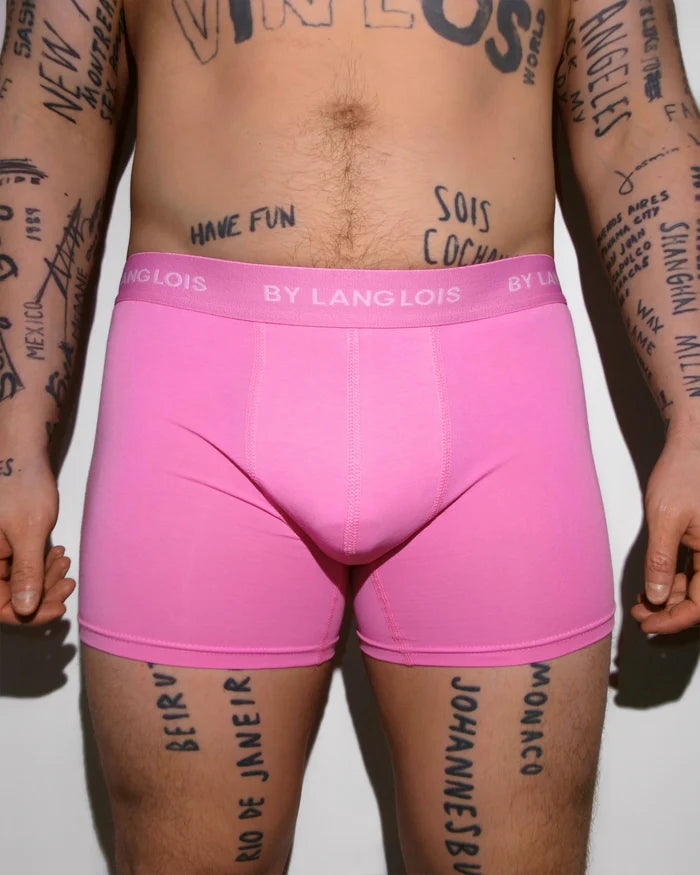 3-PACK PERFECT FIT BOXER BRIEFS IN SORBET PINK