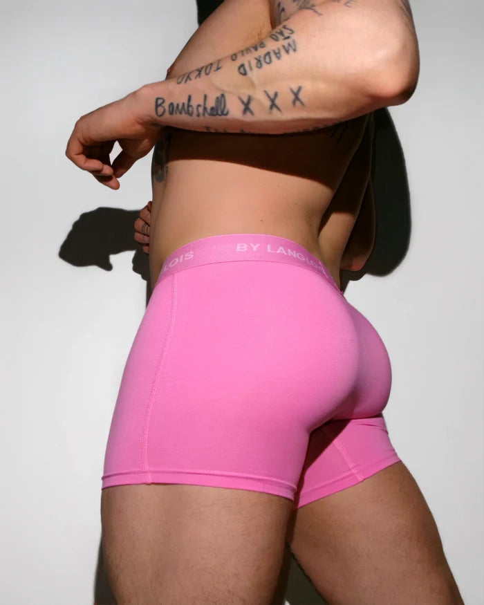 3-PACK PERFECT FIT BOXER BRIEFS IN SORBET PINK