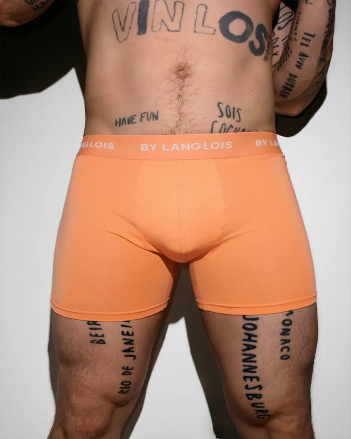 3-PACK PERFECT FIT BOXER BRIEFS IN SWEET PEACH