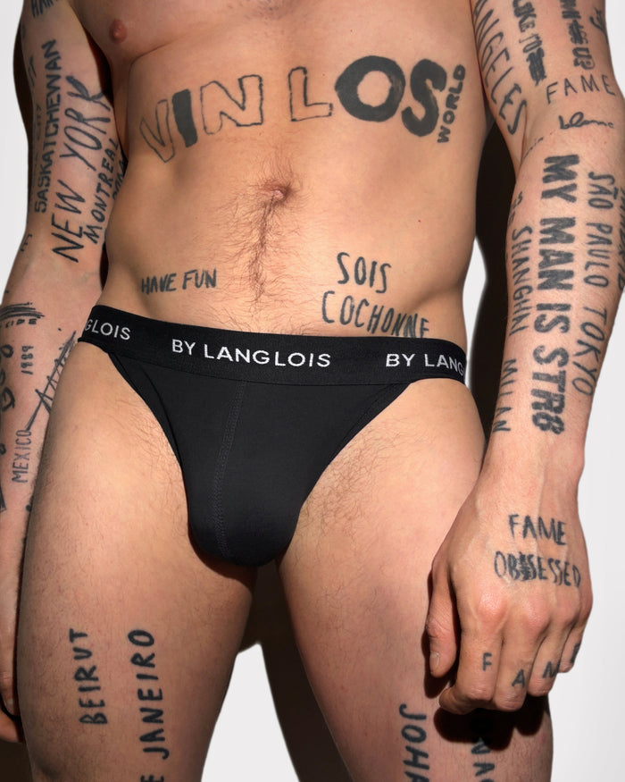 3-PACK PERFECT FIT JOCK STRAPS IN BLACK