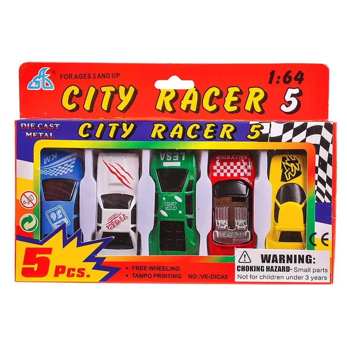 5pc Die Cast Cars Set