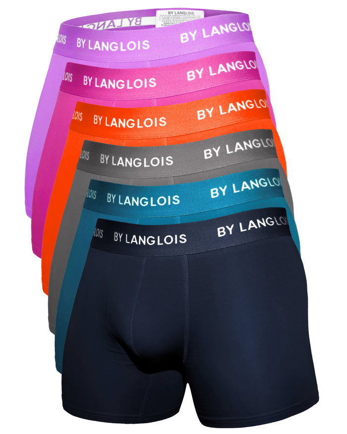 6-PACK RANGE PERFECT FIT BOXER BRIEFS