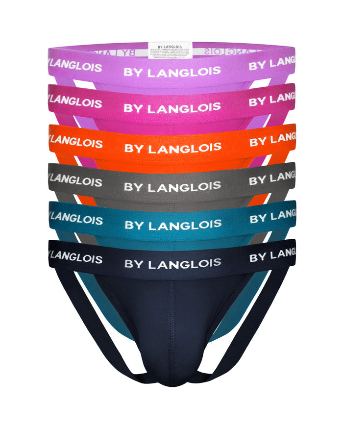 6-PACK RANGE PERFECT FIT JOCK STRAPS