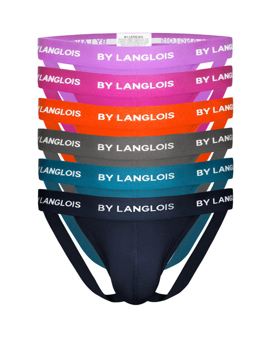 6-PACK RANGE PERFECT FIT JOCK STRAPS