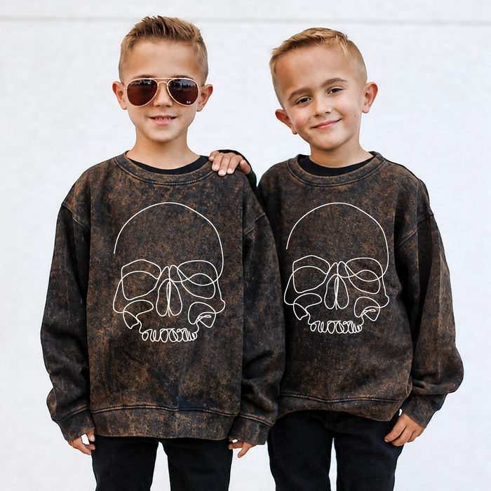 Abstract Skelly | Stonewash