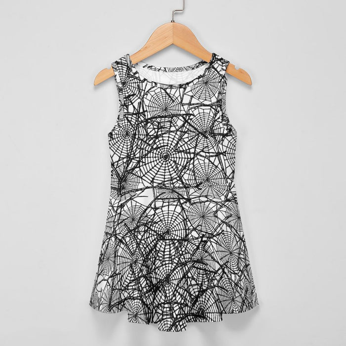 Abstract Web Tank Dress (Toddlers/Kids) - PRE ORDER
