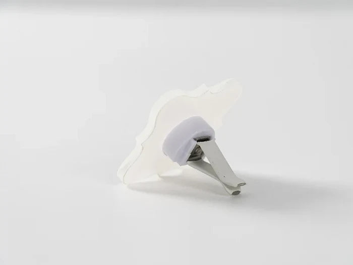 Acrylic Car Air Freshener Holder (Lacey, 5.5*5.5*4.3cm)