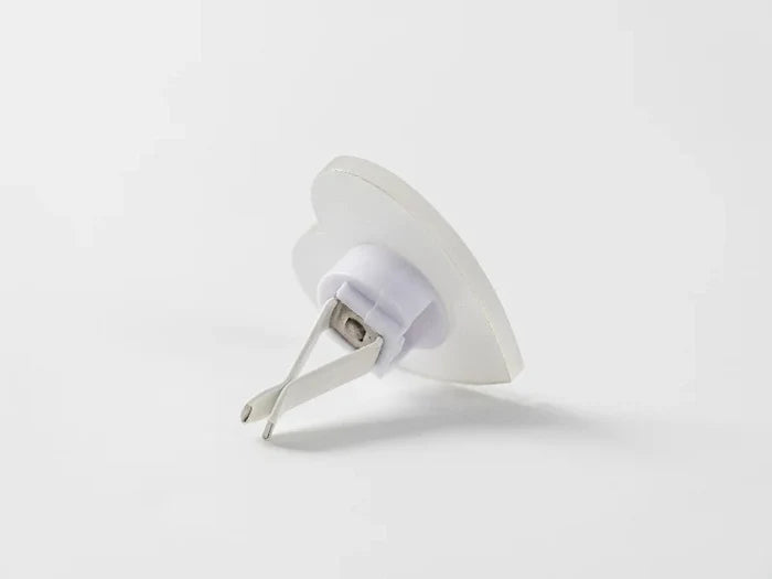 Acrylic Car Air Freshener Holder(Heart, 5*5*4.3cm)