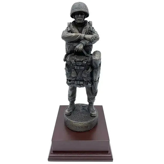 Airborne Drop Order Bronze Resin Figurine - John Bull Clothing  from  John Bull Clothing