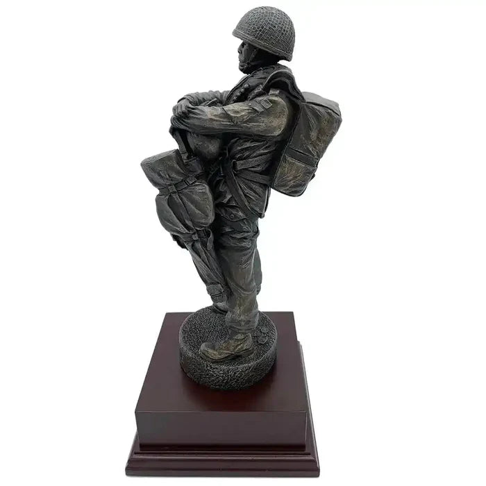 Airborne Drop Order Bronze Resin Figurine - John Bull Clothing  from  John Bull Clothing