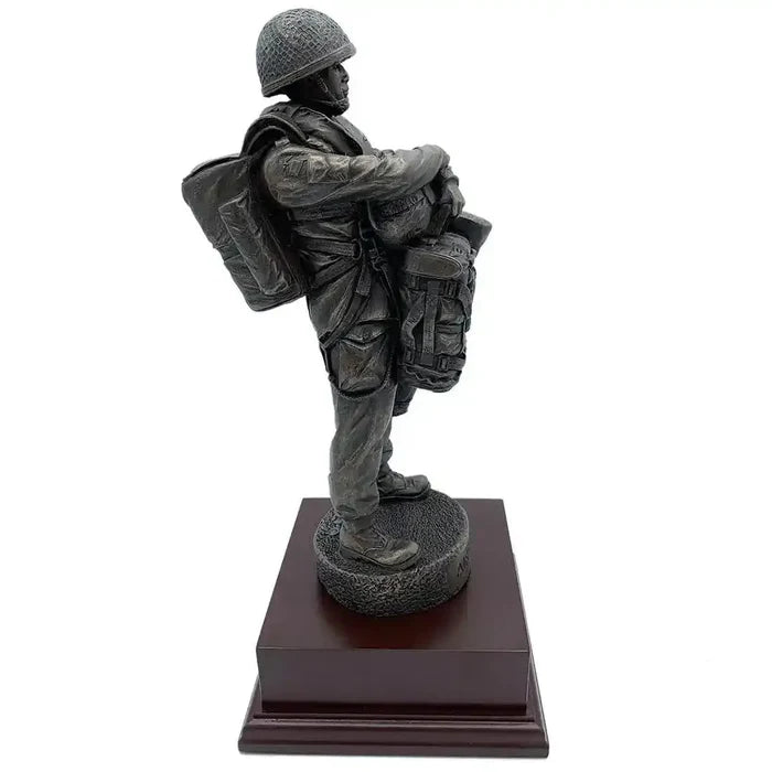 Airborne Drop Order Bronze Resin Figurine - John Bull Clothing  from  John Bull Clothing