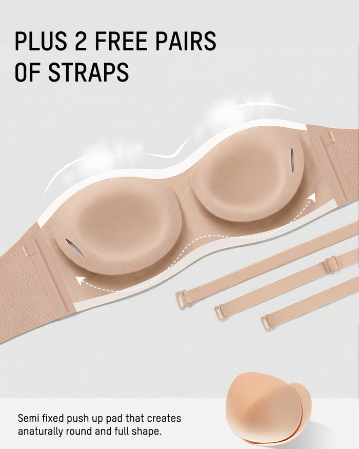 AirEase™ Stay-Put Strapless Bra