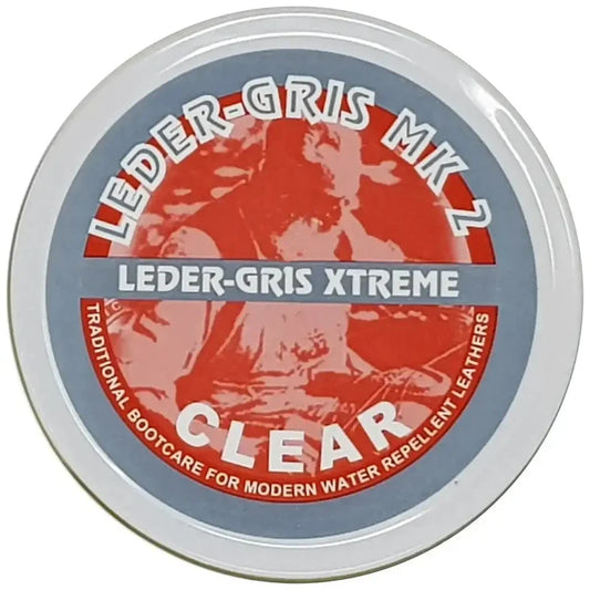 Leder-Gris Xtreme wax oil tin for shoe care 1 Tin from  John Bull Clothing