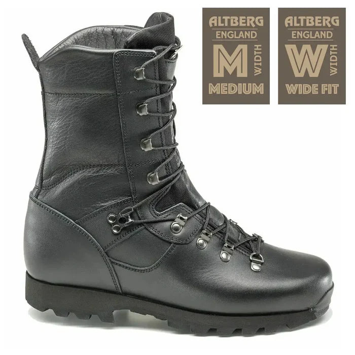 Altberg Sneeker Microlite Medium Fit Boot in Black with Medium-Wide Fitting Option  from  John Bull Clothing