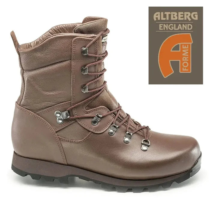 Altberg Tabbing Military Boot with AForme badge  from  John Bull Clothing