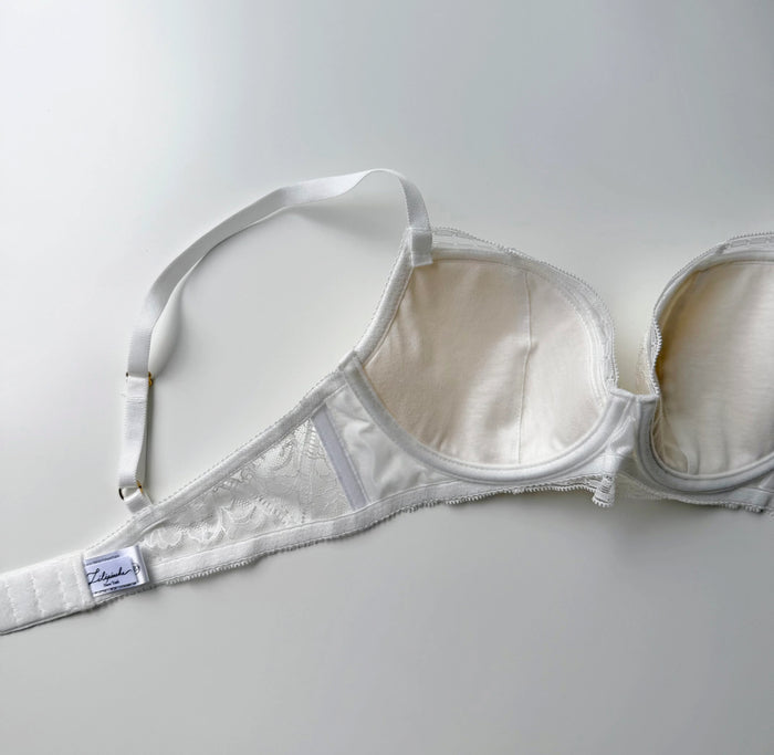 Amary 3/4 Cup Underwire Bra | White