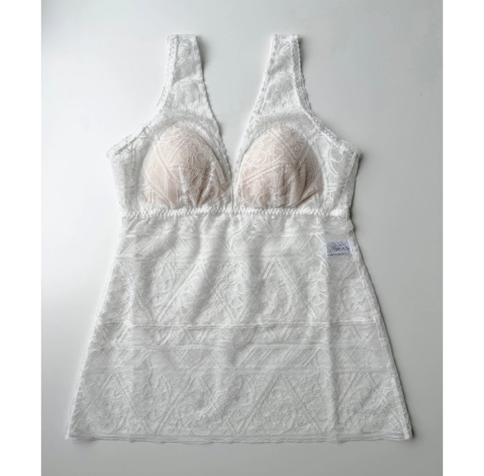 Amary All Lace Bra Camisole | White