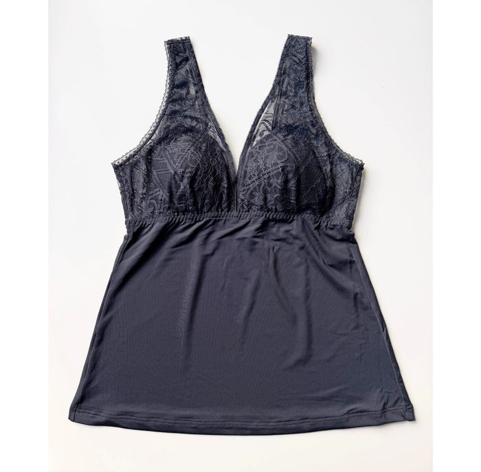 Amary Bra Camisole | Charcoal
