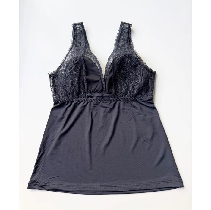 Amary Bra Camisole | Charcoal