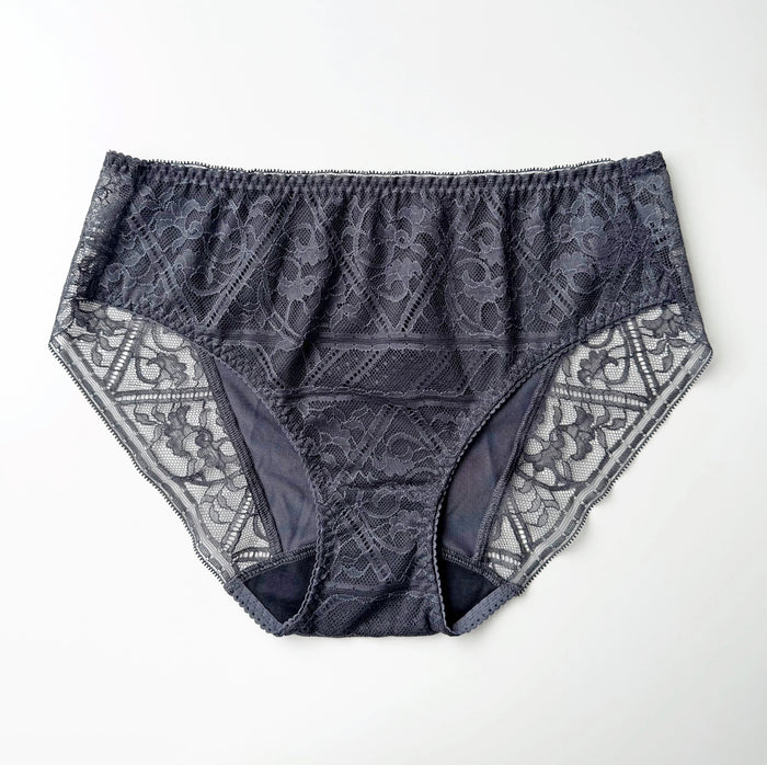 Amary High Waist Bikini | Charcoal