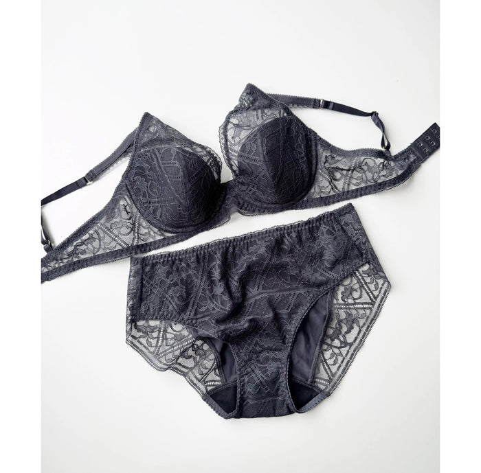 Amary High Waist Bikini | Charcoal