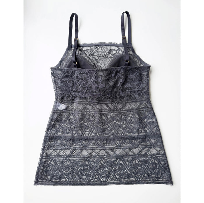 Amary Strap Bra Camisole | Charcoal