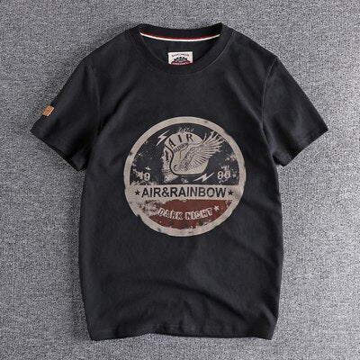 America Retro T-Shirt - AntoniosClothing - black