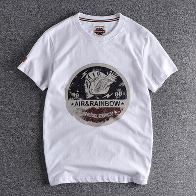 America Retro T-Shirt - AntoniosClothing - white