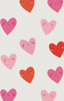 Angel Dear - 2 Way Zipper Footie - Happy Hearts