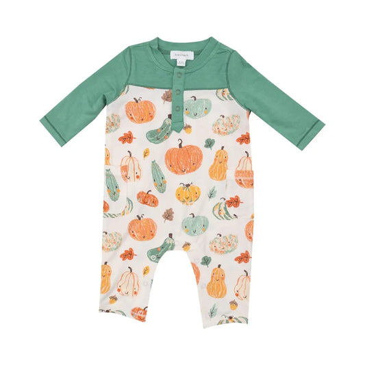Angel Dear - Playsuit - Crayon Pumpkins