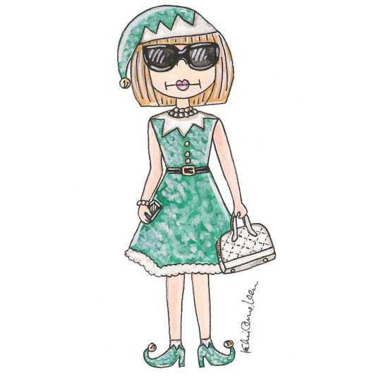 Anna the Elf Illustration
