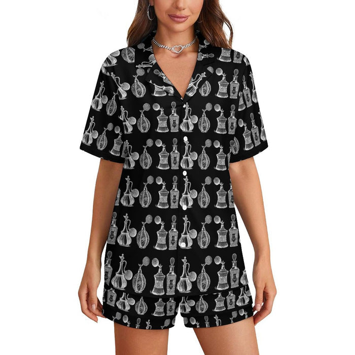Antique Perfume Button Down PJs (Adults) - PRE ORDER