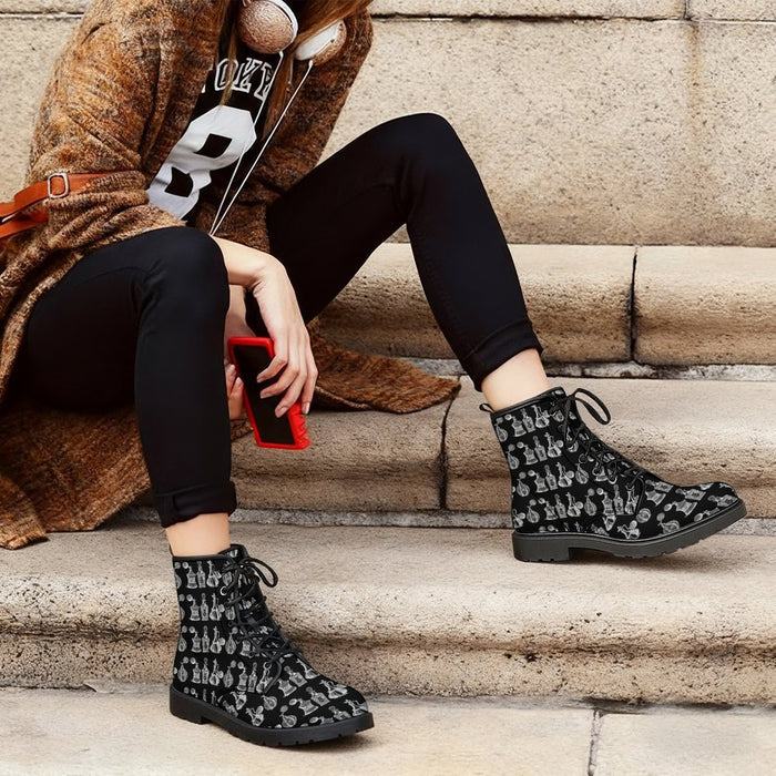 Antique Perfume Combat Boots (Adults) - PRE ORDER